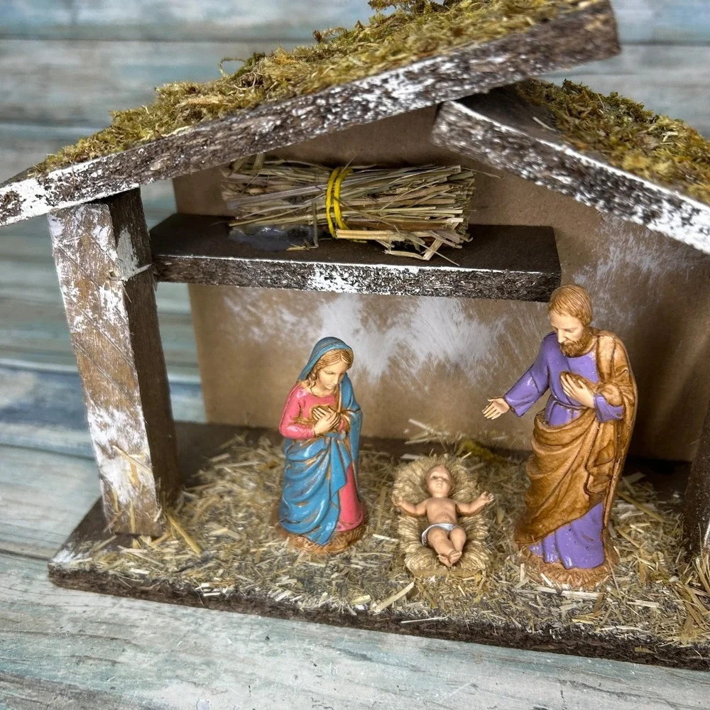 Collezione Moranduzzo Nativity Scene Made in Italy Vintage Christmas